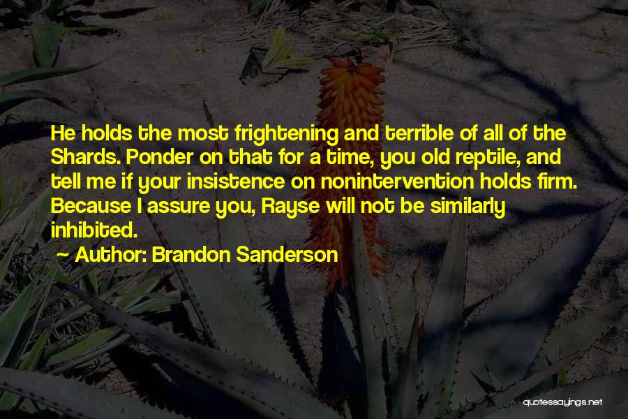 Ponder On Quotes By Brandon Sanderson