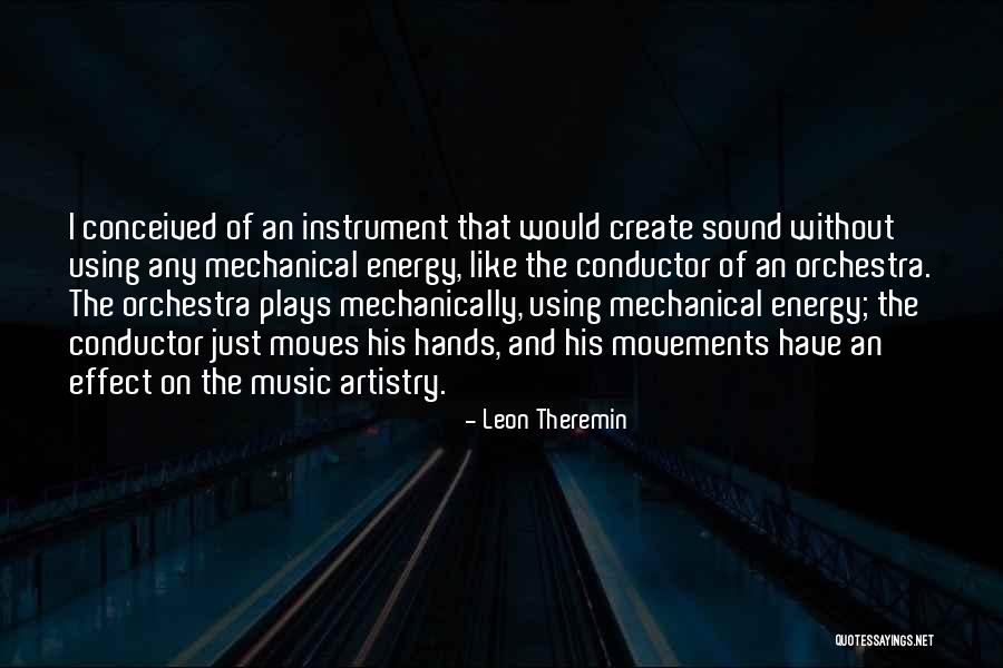 Ponderante Quotes By Leon Theremin Ponderante Quotes By Leon Theremin