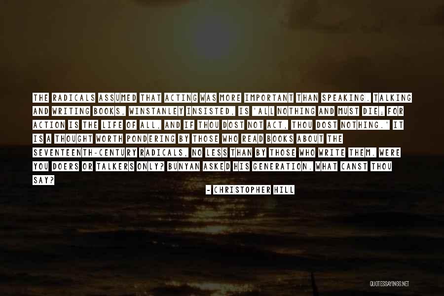 Pondering Life Quotes By Christopher Hill Pondering Life Quotes By Christopher Hill