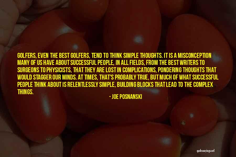 Pondering Quotes By Joe Posnanski