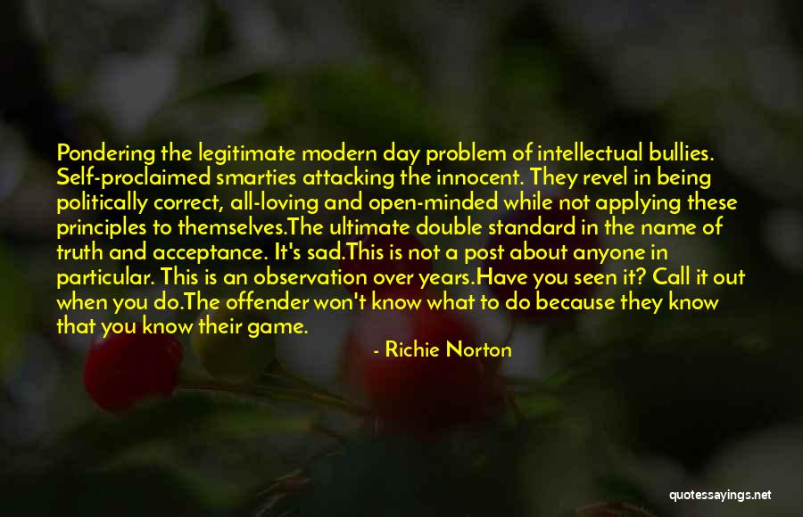 Pondering Quotes By Richie Norton