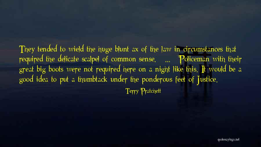 Ponderous Quotes By Terry Pratchett