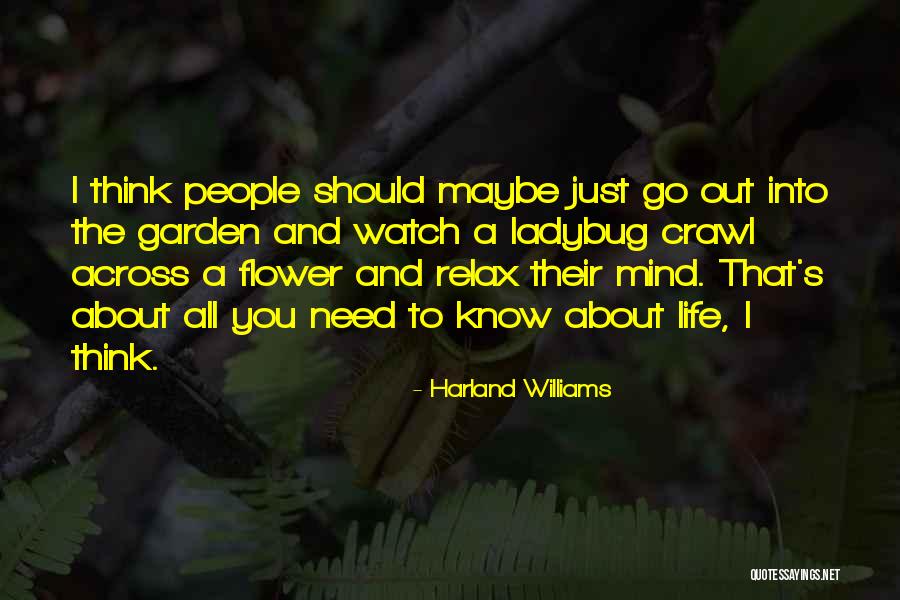 Ponduru Quotes By Harland Williams Ponduru Quotes By Harland Williams