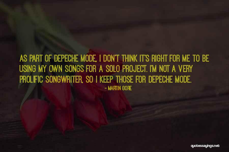 Ponemos El Quotes By Martin Gore Ponemos El Quotes By Martin Gore
