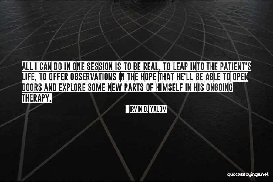 Ponnelle Johnson Quotes By Irvin D. Yalom Ponnelle Johnson Quotes By Irvin D. Yalom