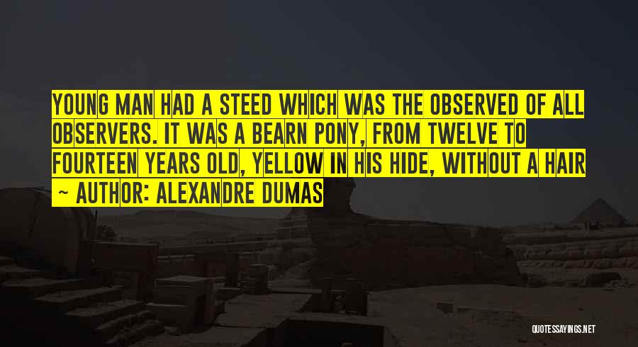 Pony Quotes By Alexandre Dumas