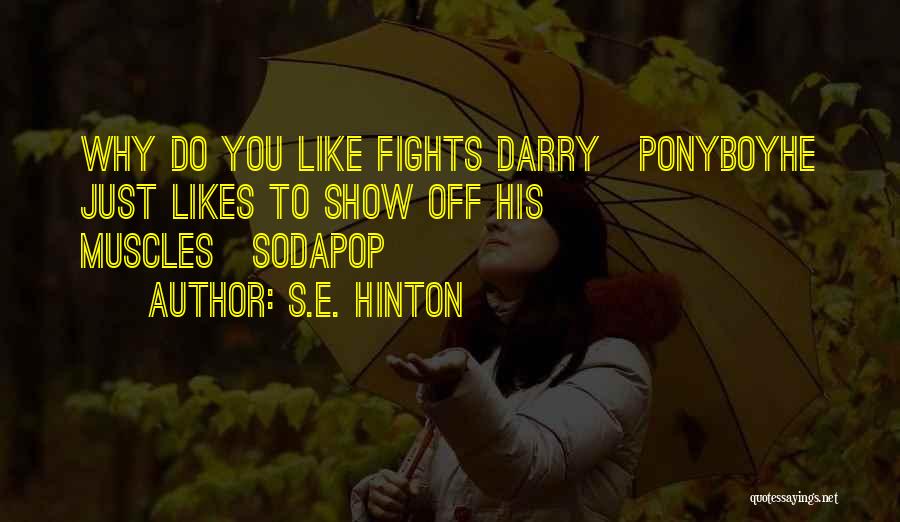 Ponyboy Quotes By S.E. Hinton