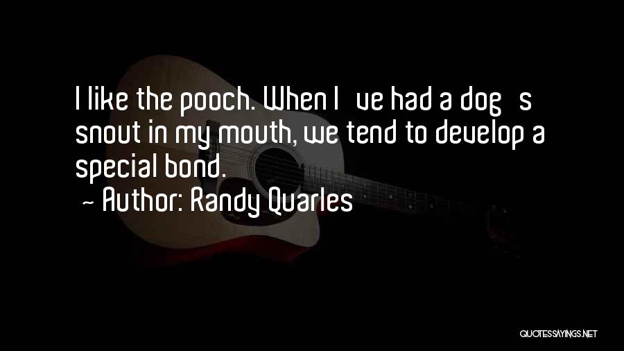 Pooch Quotes By Randy Quarles