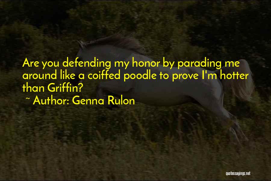 Poodle Quotes By Genna Rulon