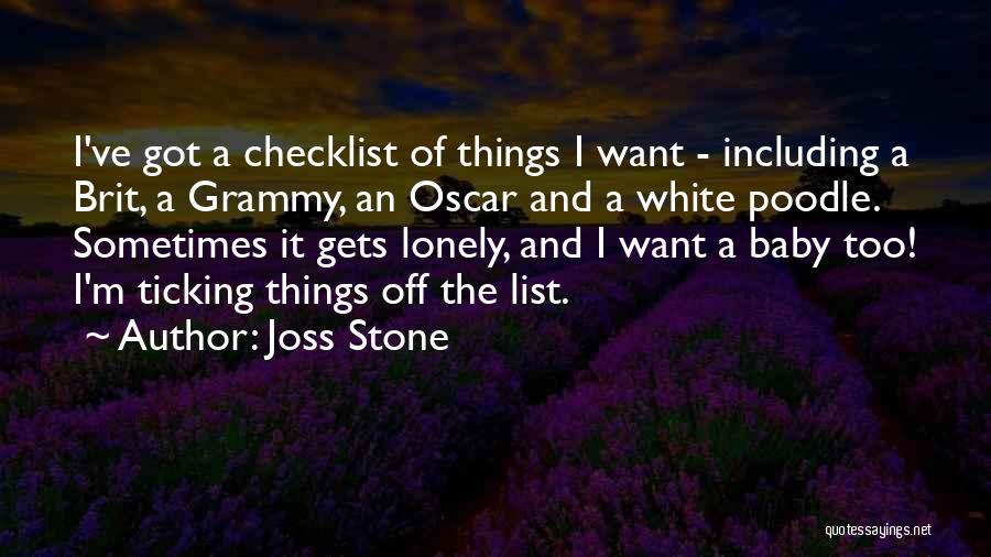 Poodle Quotes By Joss Stone