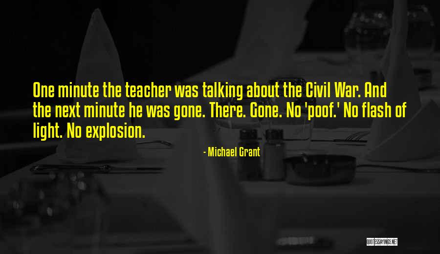 Poof Quotes By Michael Grant