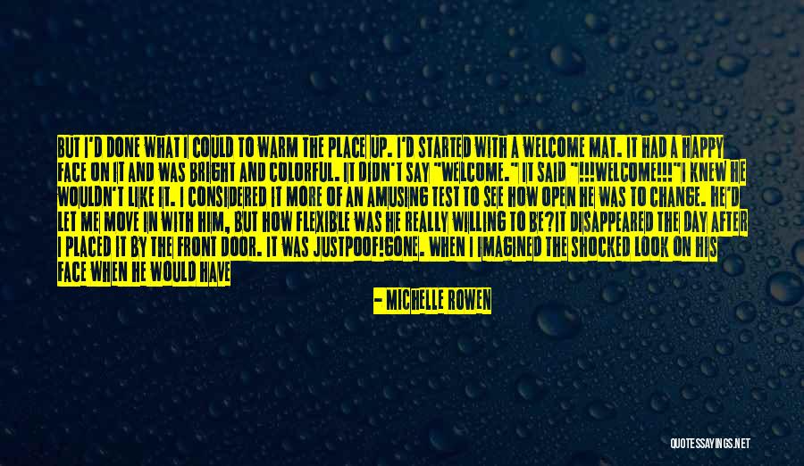 Poof Quotes By Michelle Rowen Poof Quotes By Michelle Rowen