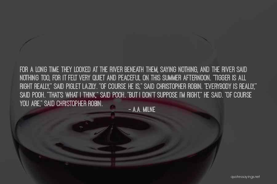 Pooh And Christopher Robin Quotes By A.A. Milne Pooh And Christopher Robin Quotes By A.A. Milne