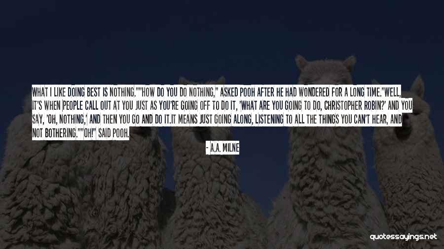 Pooh And Christopher Robin Quotes By A.A. Milne Pooh And Christopher Robin Quotes By A.A. Milne