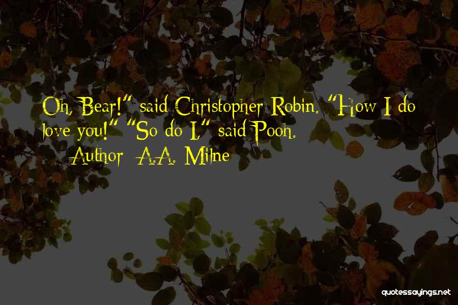 Pooh Bear Quotes By A.A. Milne