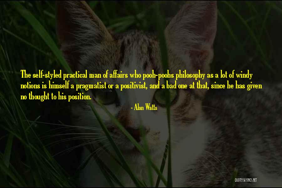 Pooh Positive Quotes By Alan Watts