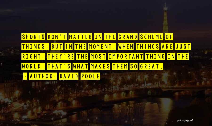 Poole Quotes By David Poole