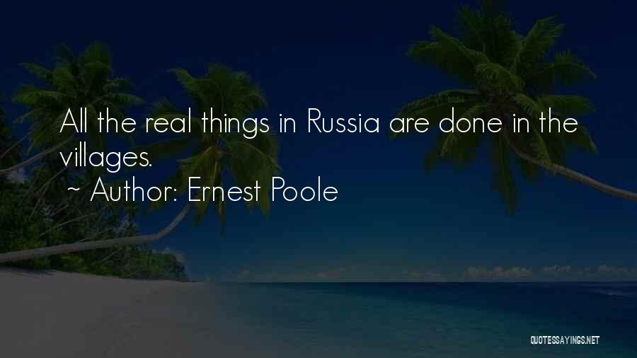 Poole Quotes By Ernest Poole