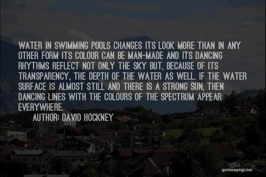 Pools Quotes By David Hockney