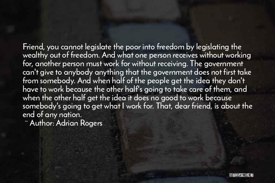 Poor And Wealthy Quotes By Adrian Rogers