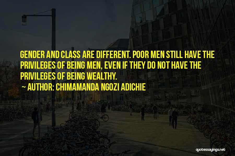 Poor And Wealthy Quotes By Chimamanda Ngozi Adichie