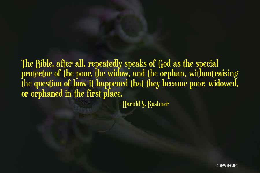 Poor Bible Quotes By Harold S. Kushner Poor Bible Quotes By Harold S. Kushner