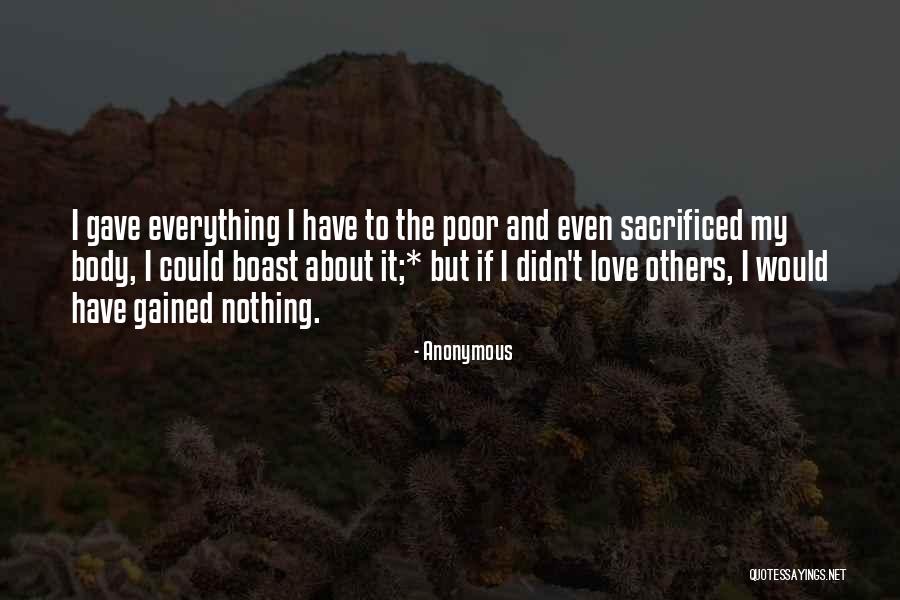 Poor Body Quotes By Anonymous Poor Body Quotes By Anonymous