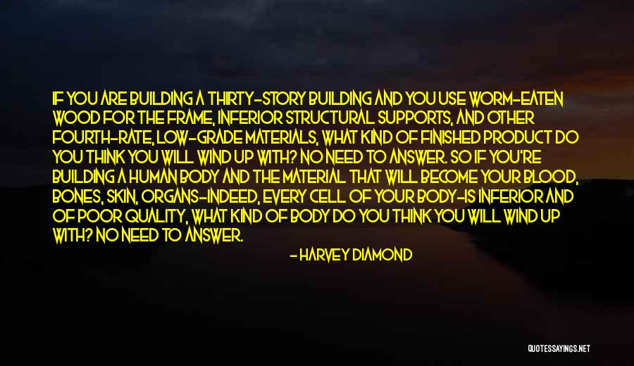 Poor Body Quotes By Harvey Diamond Poor Body Quotes By Harvey Diamond