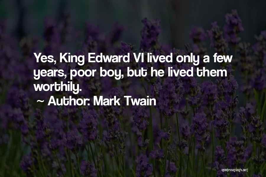 Poor Boy Quotes By Mark Twain
