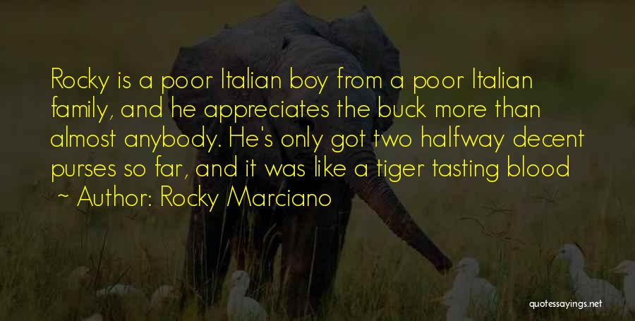 Poor Boy Quotes By Rocky Marciano
