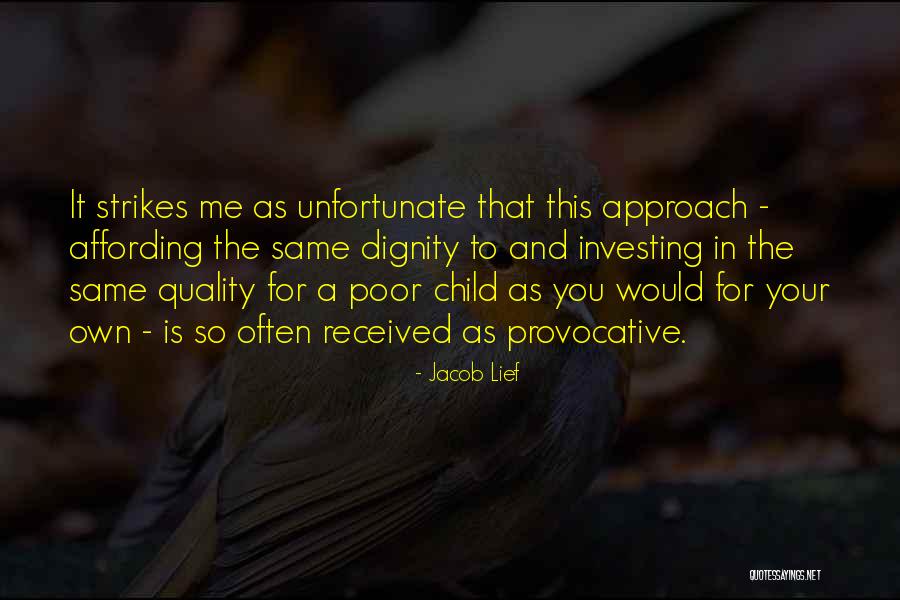 Poor Child Education Quotes By Jacob Lief Poor Child Education Quotes By Jacob Lief