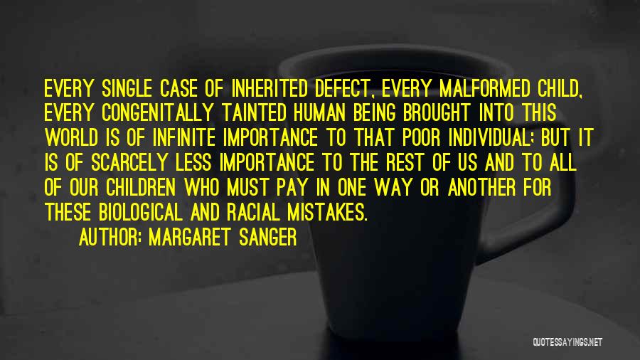 Poor Child Quotes By Margaret Sanger