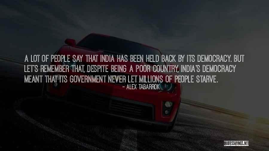 Poor Country Quotes By Alex Tabarrok Poor Country Quotes By Alex Tabarrok