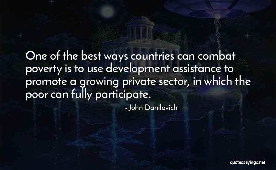 Poor Country Quotes By John Danilovich Poor Country Quotes By John Danilovich