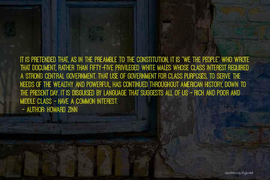 Poor Government Quotes By Howard Zinn