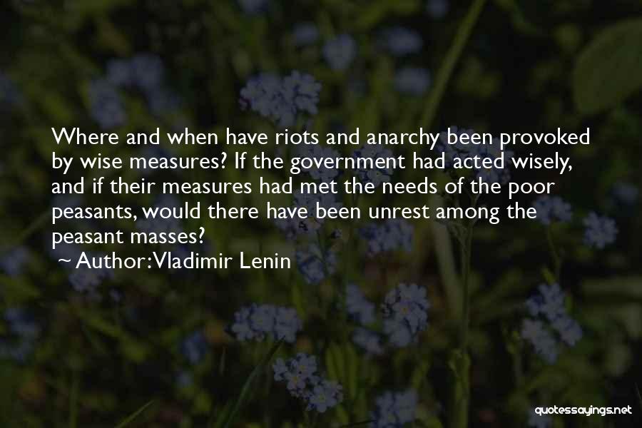 Poor Government Quotes By Vladimir Lenin