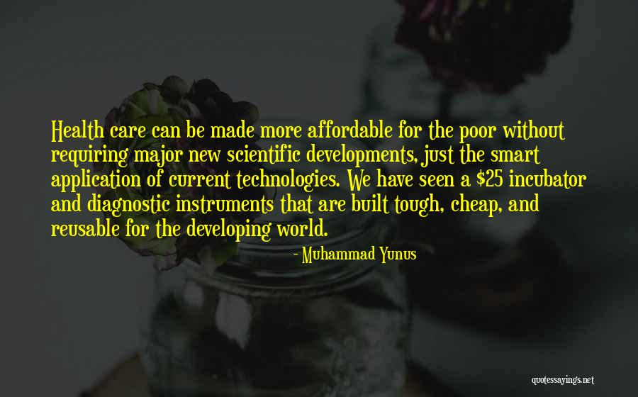 Poor Health Care Quotes By Muhammad Yunus