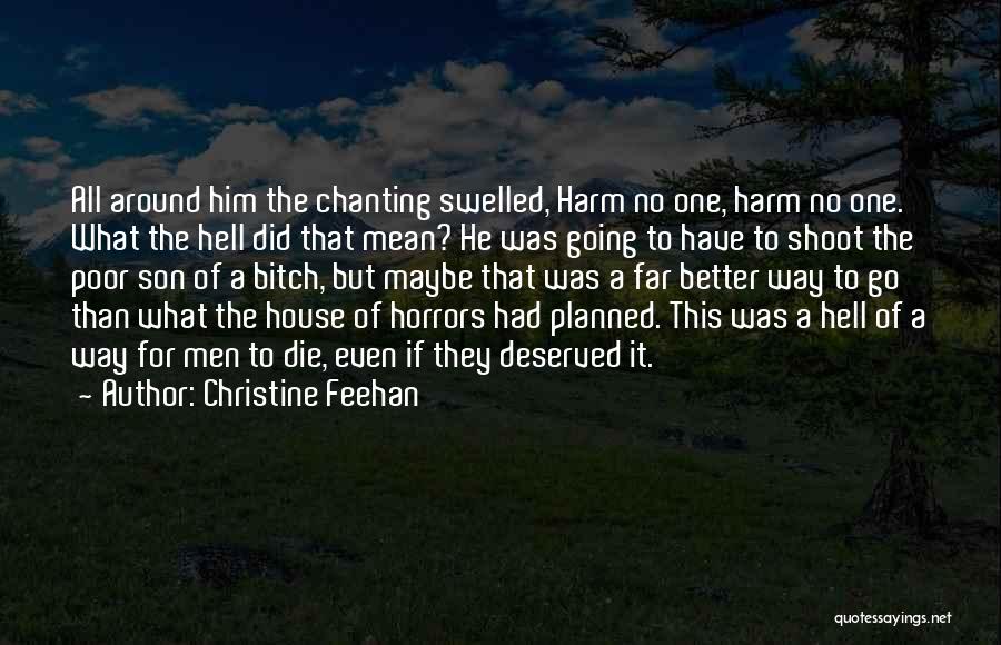 Poor House Quotes By Christine Feehan