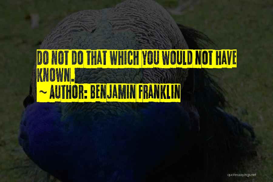 Poor Leadership Quotes By Benjamin Franklin