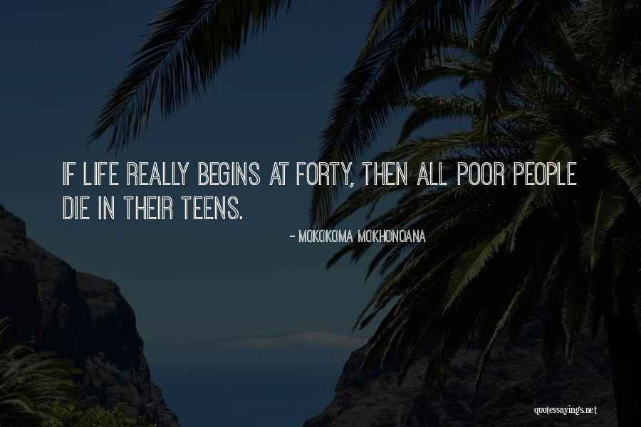 Poor People Quotes By Mokokoma Mokhonoana
