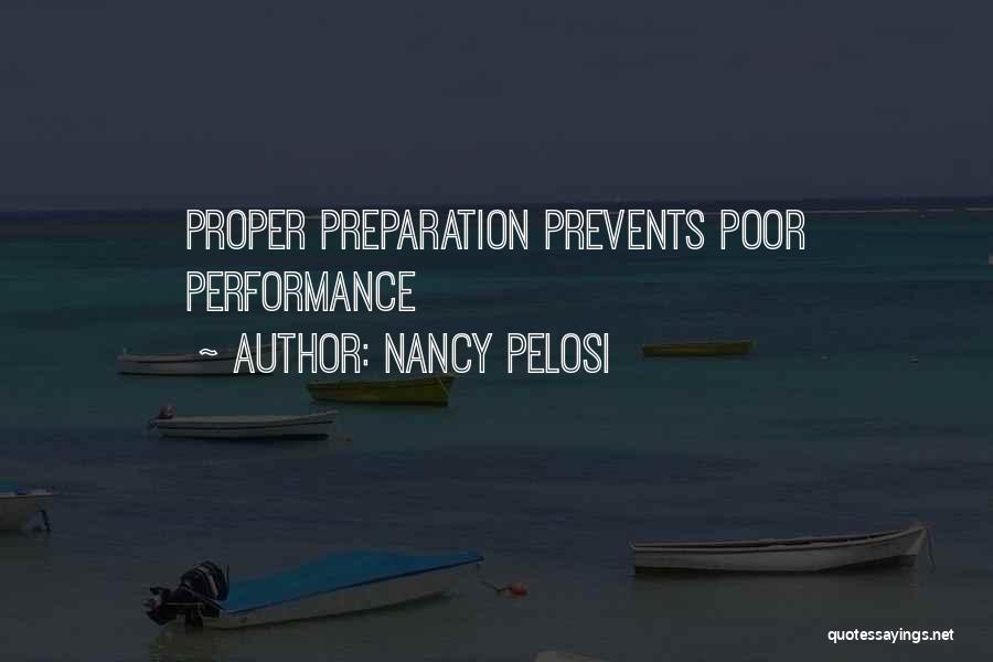 Poor Performance Quotes By Nancy Pelosi