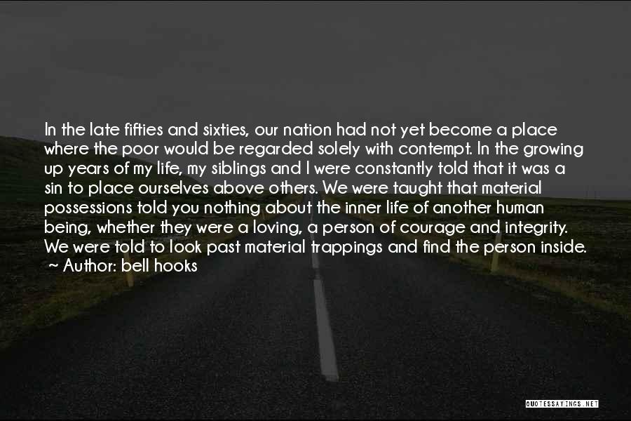 Poor Person Quotes By Bell Hooks