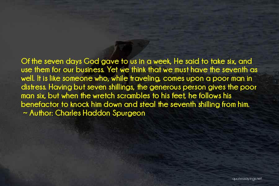 Poor Person Quotes By Charles Haddon Spurgeon