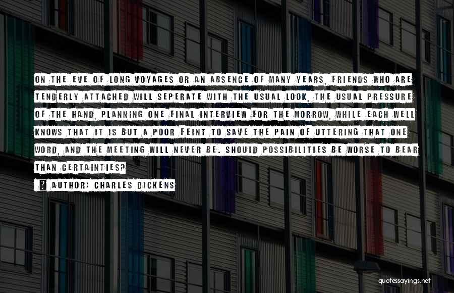 Poor Planning Quotes By Charles Dickens