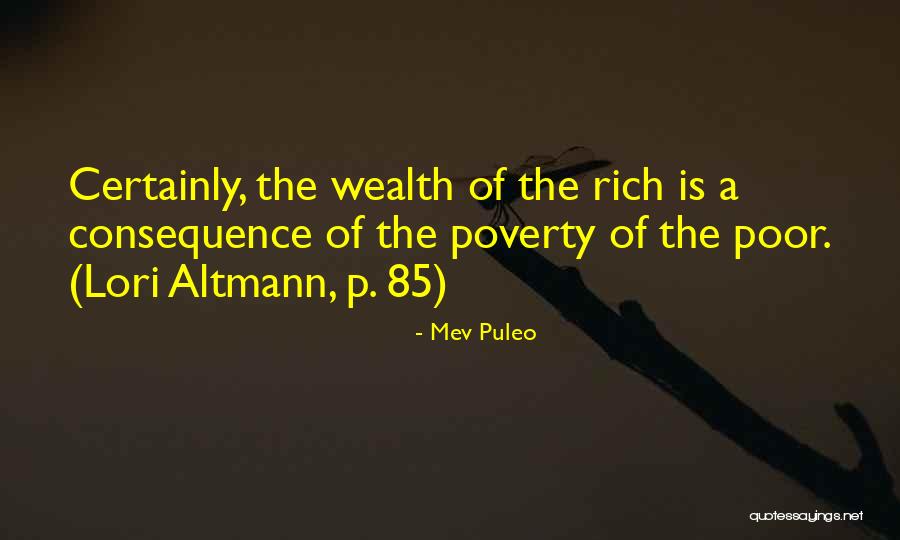 Poor Rich Quotes By Mev Puleo Poor Rich Quotes By Mev Puleo
