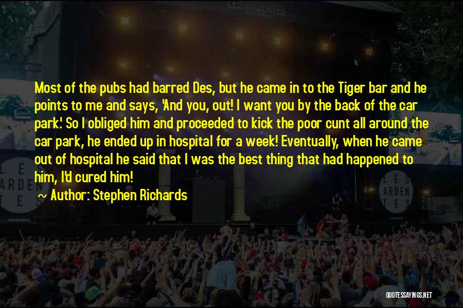 Poor Richards Quotes By Stephen Richards