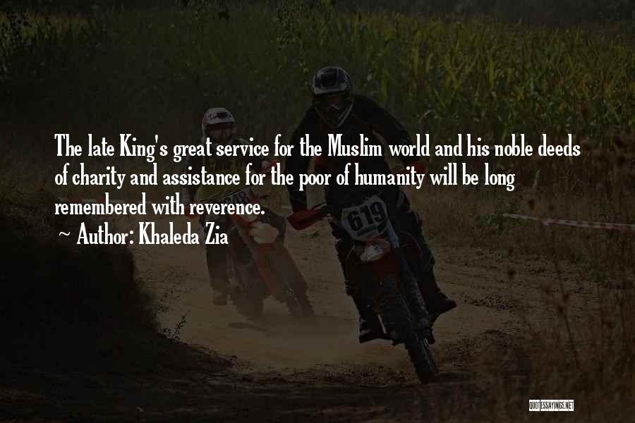 Poor Service Quotes By Khaleda Zia