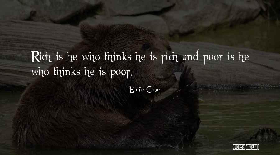 Poor Thinking Quotes By Emile Coue Poor Thinking Quotes By Emile Coue