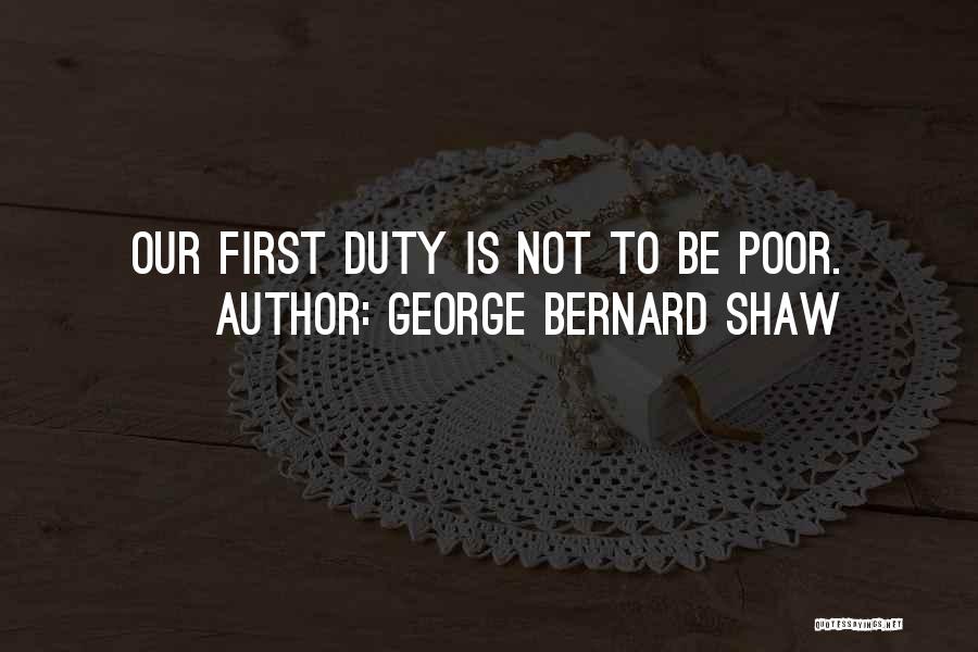 Poor Wealth Quotes By George Bernard Shaw