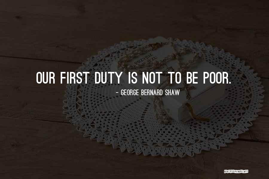 Poor Wealth Quotes By George Bernard Shaw